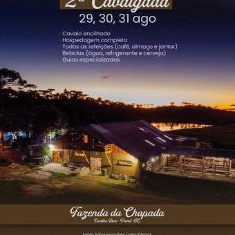 Cavalgada na Fazenda da Chapada - Um fim de semana inesquecível na Serra Catarinense